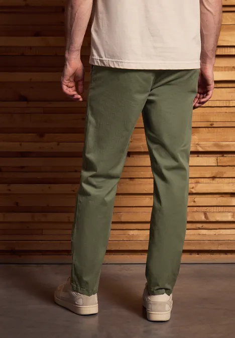 Klassische Chino hunter green