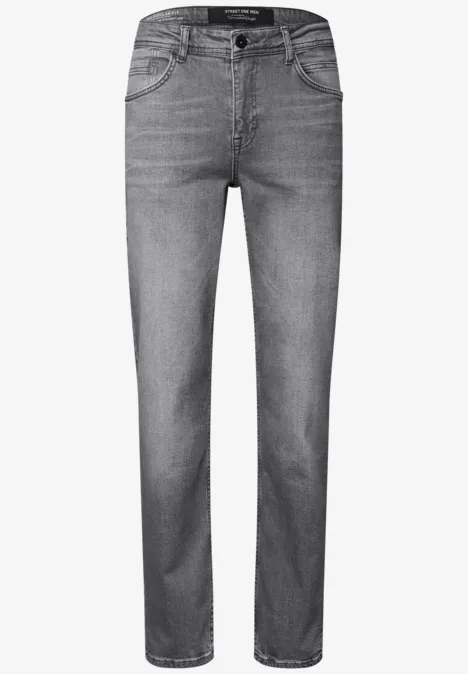 Jeans Straight Legs mid grey wash