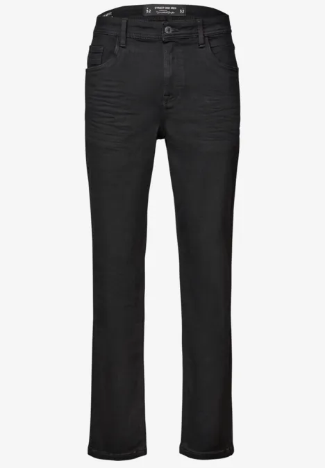 Regular Fit Jeans clean black