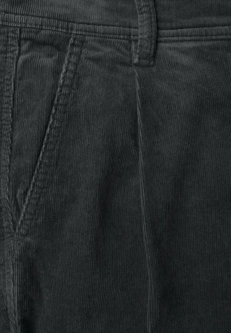 Cord Chino graphite grey