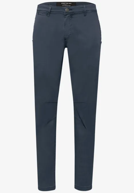 Chino souple au look délavé dark sky blue Chino souple au look délavé dark sky blue