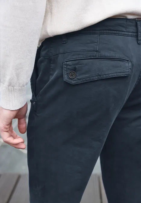 Chino souple au look délavé dark sky blue Chino souple au look délavé dark sky blue