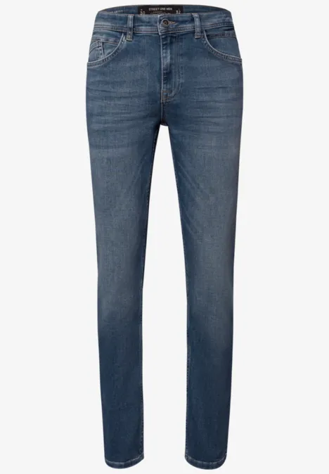 Regular Fit Jeans soft greencast random wash