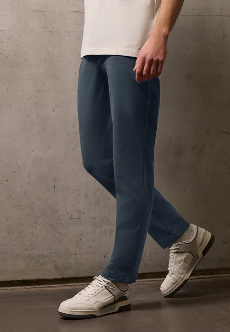 Jersey chino dark ink blue