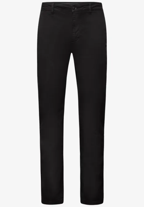 Chino avec ceinture stretch Black Chino avec ceinture stretch Black