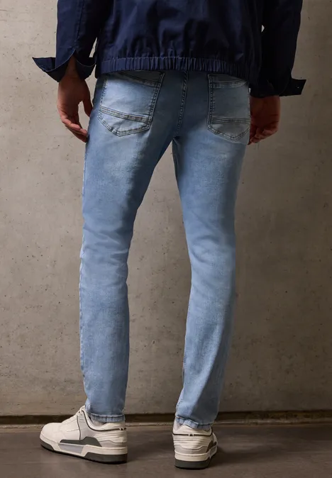 Jeansy Slim Leg light blue wash