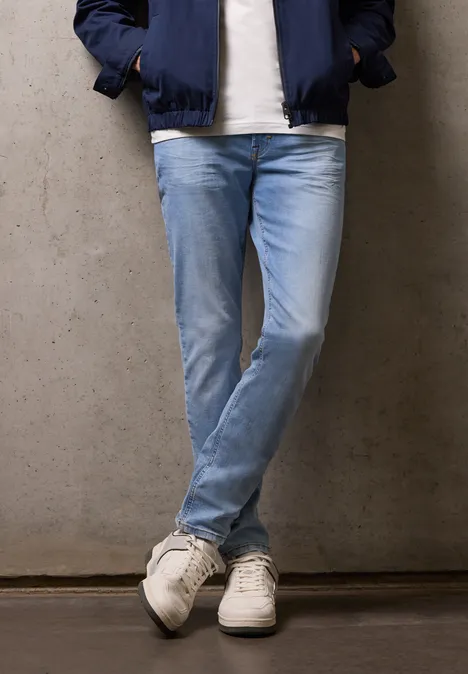 Jeansy Slim Leg light blue wash