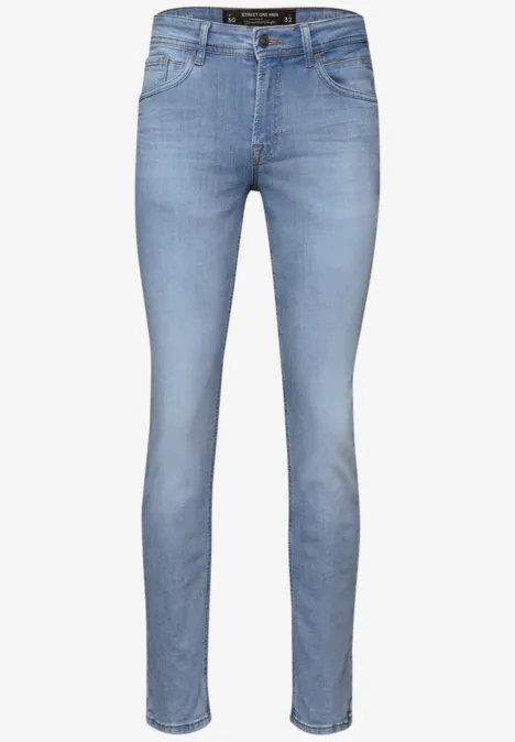 Jeansy Slim Leg light blue wash