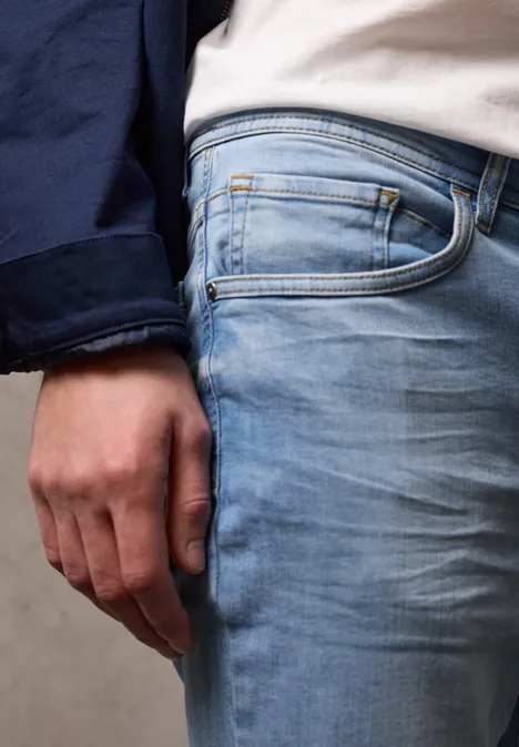 Jeansy Slim Leg light blue wash