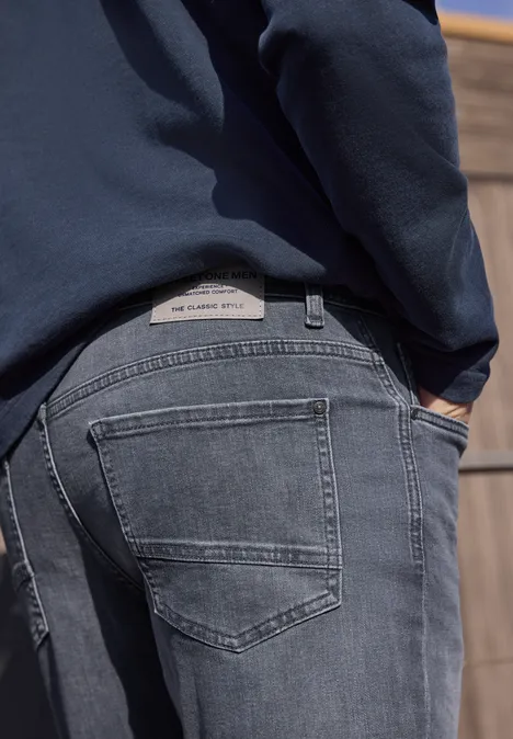 Jeansshorts im Regular Fit ice grey wash