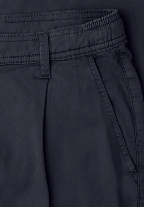 Straight Leg Chino in leichter Qualität dark ink blue