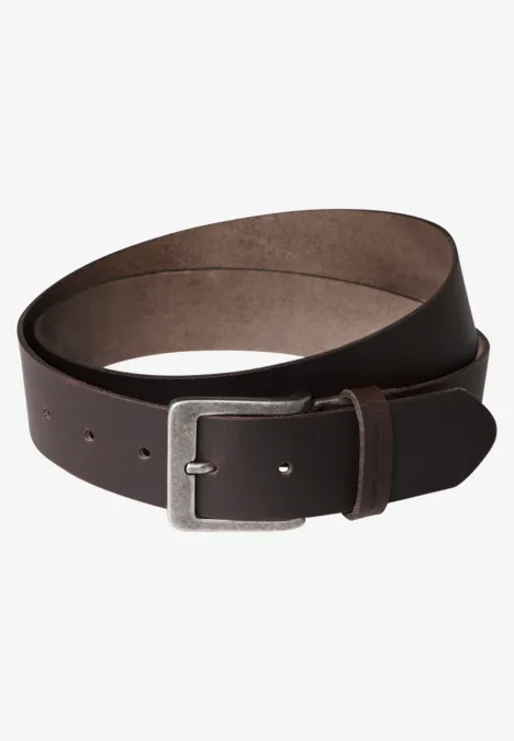 Leren riem Cacao