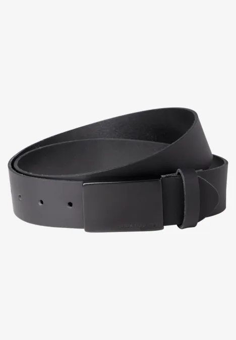 Leren riem Black