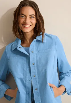 Cecil Mini Blouson En Velours Côtelé Femme