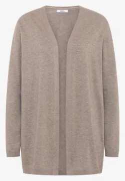 Cardigan Femme Cecil - Mélange Coton - Col Rond Et Boutons - Manches Longues - Taille M