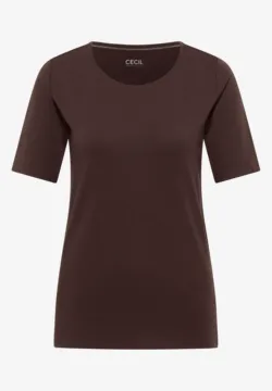 Cecil T-shirt Met Streepstructuur In De Webshop