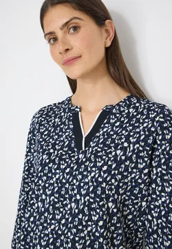 Cecil Gestreept T-shirt Macchiato Brown XXL