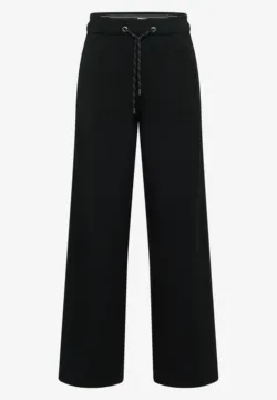 Pantalon Décontracté Femme Cecil - Coupe Taille Moyenne, Jambes Fines - Taille élastique Avec Cordon - Couleur Taupe