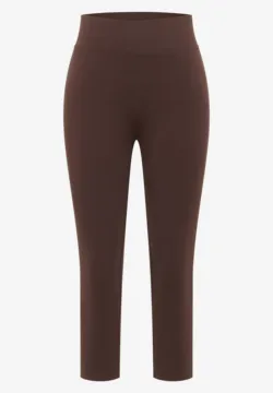 Legging Ideology 284157 – Femme – Taille M – 7/8 Colorblock Noir/Marron – Neuf