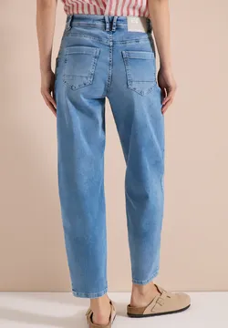 Straight Legs jeans voor dames in Blauw - SCARLETT