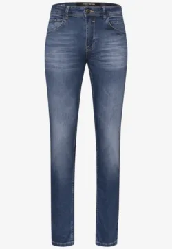 Loose Fit Jeans - Washed Blue - Cotton District