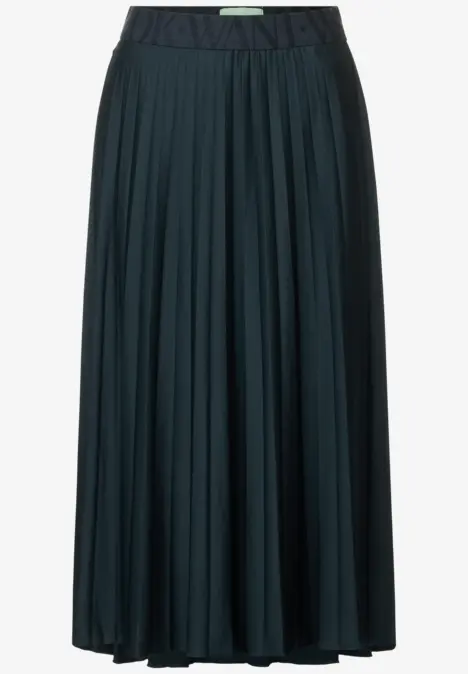 Midi Plisséerock cool vintage green