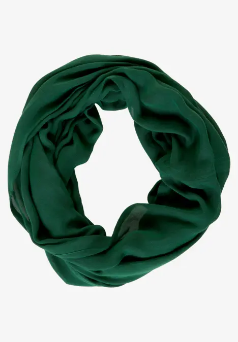 Loop basique en viscose gentle green