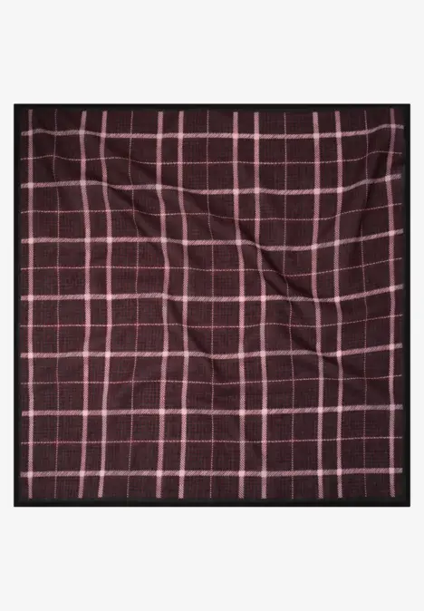Bandana mit Karomuster rustic rouge