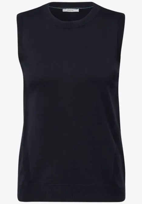 Pullunder mit Struktur universal blue