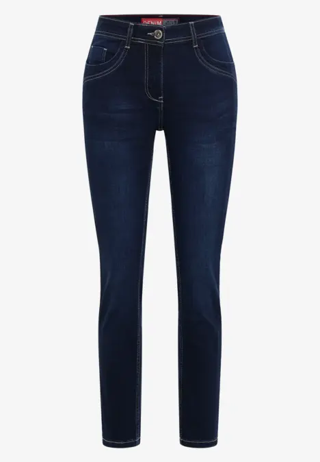 Jeans en Skinny Fit Dark blue wash