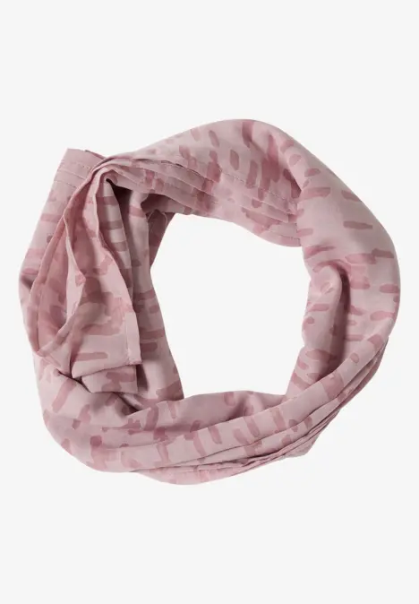 Loop-Schal im Ausbrenner-Look velvet rose