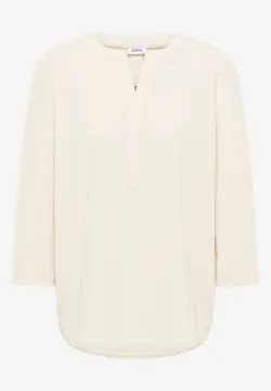 Cecil Damen Tunika - Gemusterte Bluse Mit Dekorativer Knopfleiste