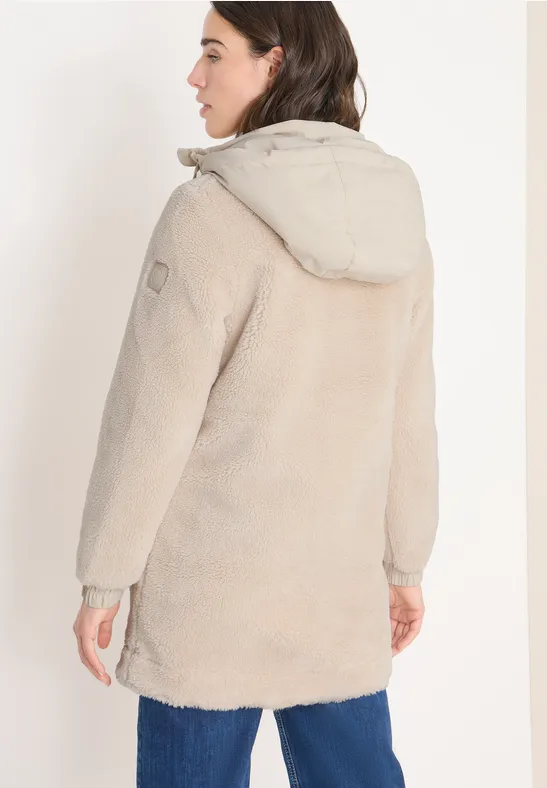 Kuscheliger Teddy-Mantel günstig online kaufen