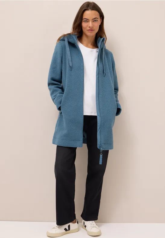 Mantel in Wolloptik günstig online kaufen