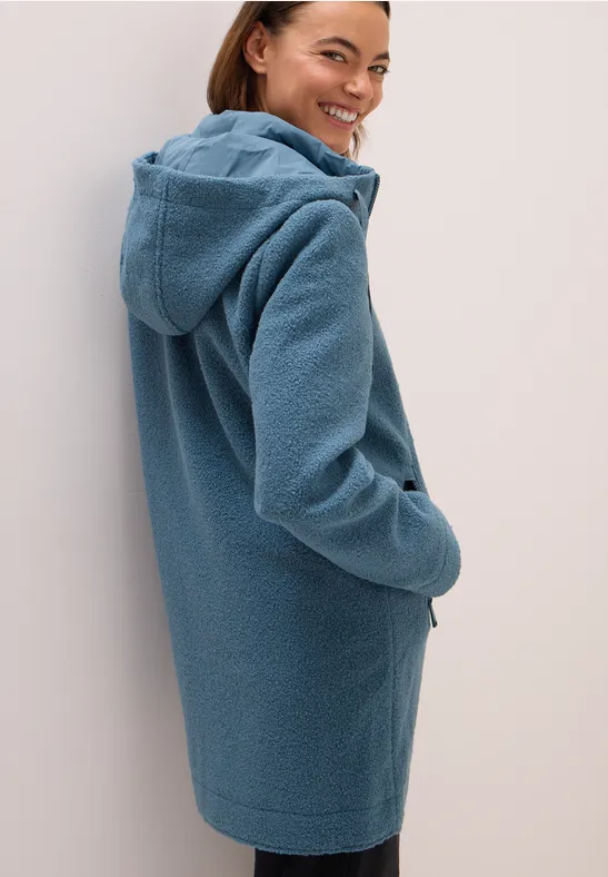 Mantel in Wolloptik günstig online kaufen