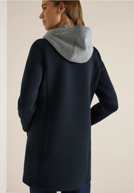 Mantel mit Sweat-Inlay günstig online kaufen