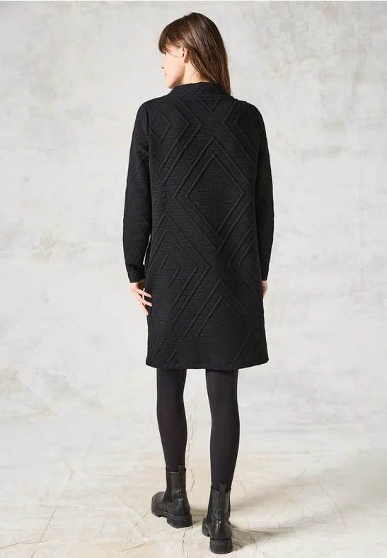 Cecil Sweatkleid Ohne Taschen knielang günstig online kaufen