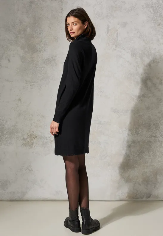 Cecil Sweatkleid Ohne Taschen soft und trageangenehm günstig online kaufen