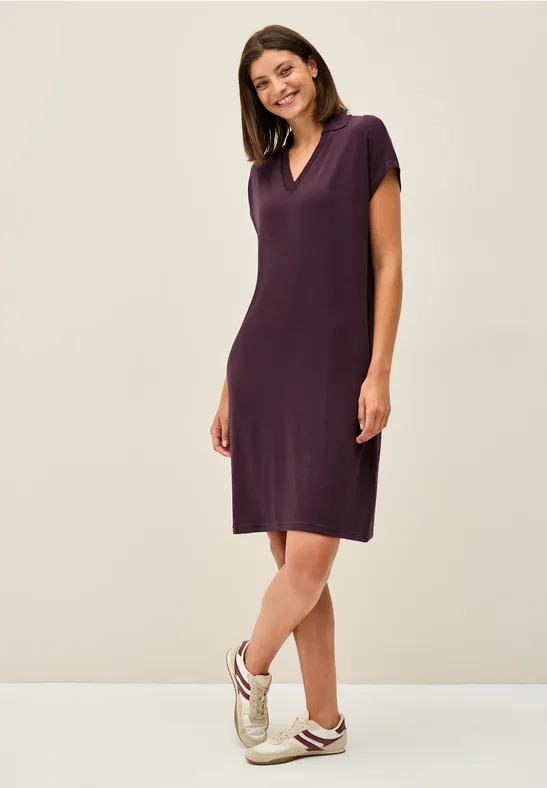Thumbnail - Cecil Damen Sommerliches Strick-Kleid in Rot, Gr: M