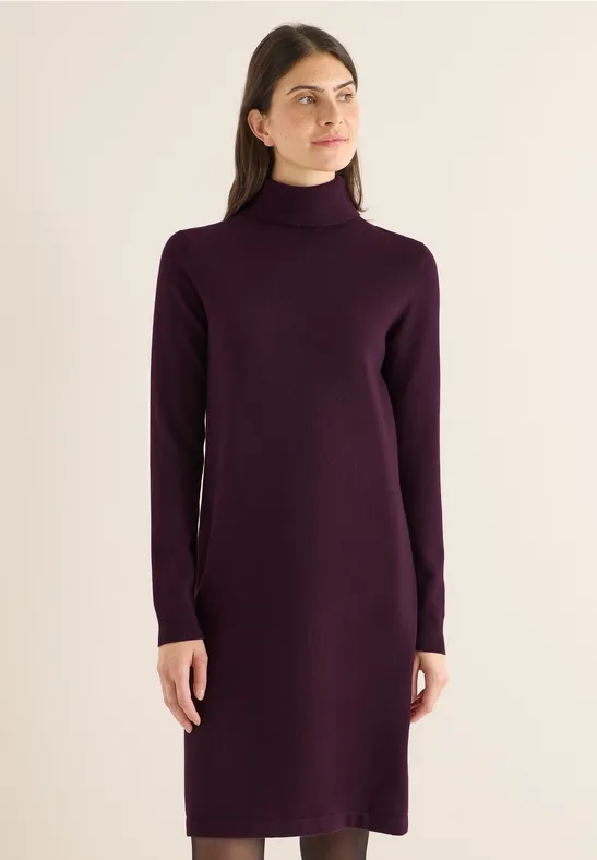 Kuscheliges Rollkragen Kleid günstig online kaufen