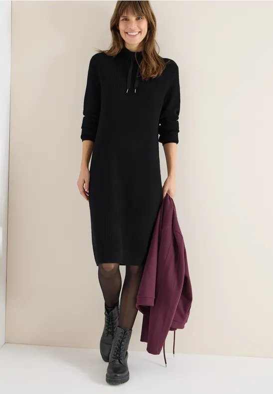 Cosy Rippstruktur Kleid günstig online kaufen