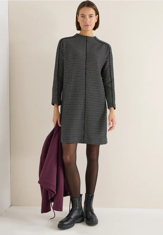 Two Tone Strukturkleid günstig online kaufen