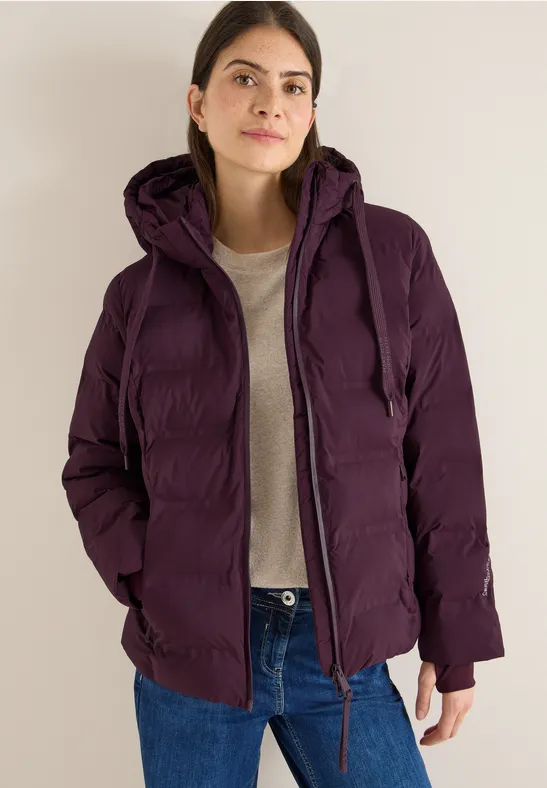 cecil Jacke Steppung Nylon Rot
