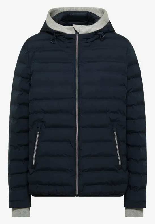 Thumbnail - Cecil Damen Jacke in Welded-Optik in Blau, Gr: L