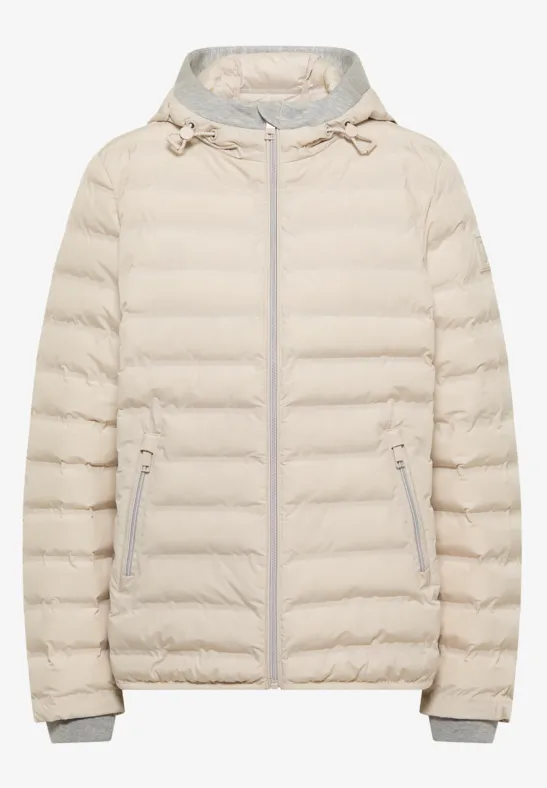 Thumbnail - Cecil Damen Jacke in Welded-Optik in Beige, Gr: S