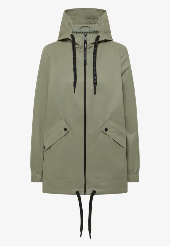 Thumbnail - Cecil Damen Midi-Jacke in Grün, Gr: M