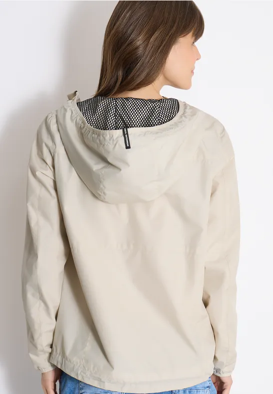 Jacke mit Kapuze und Tunnelzug günstig online kaufen