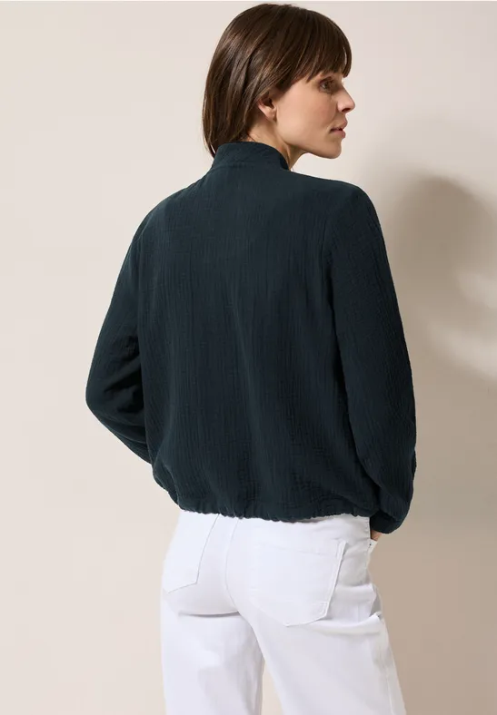 Kurze Musselin Jacke günstig online kaufen
