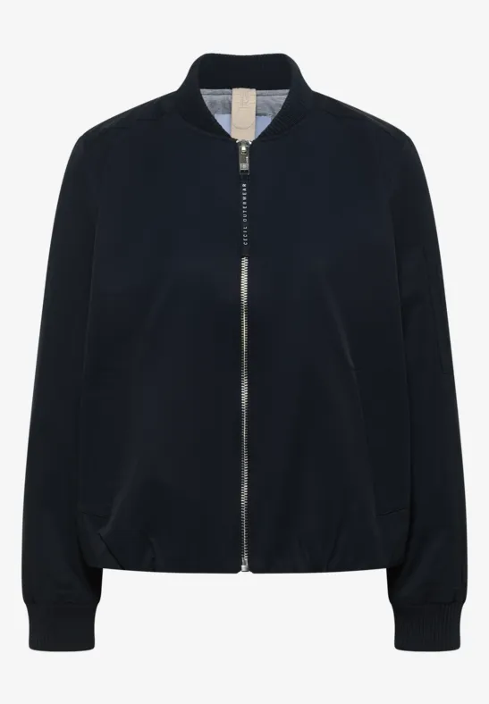 Thumbnail - Cecil Damen Leichter Blouson in Blau, Gr: XXL