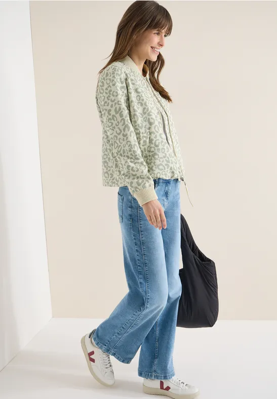 Thumbnail - Cecil Damen Leichter Blouson in Grün, Gr: M